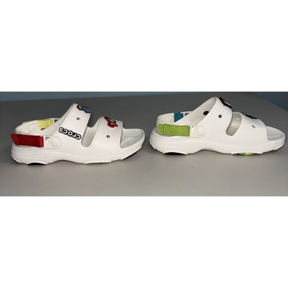 Crocs Womens 8 Sandals Casual Classic All Terrain Adjustable Straps Ventilation - Picture 3 of 10